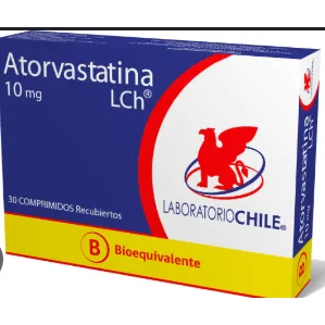ATORVASTATINA 10 MG CAJA X 30 COMPRIMIDOS - Ecofarma